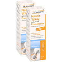 Nasenspray-ratiopharm® Erwachsene Doppelpackung 