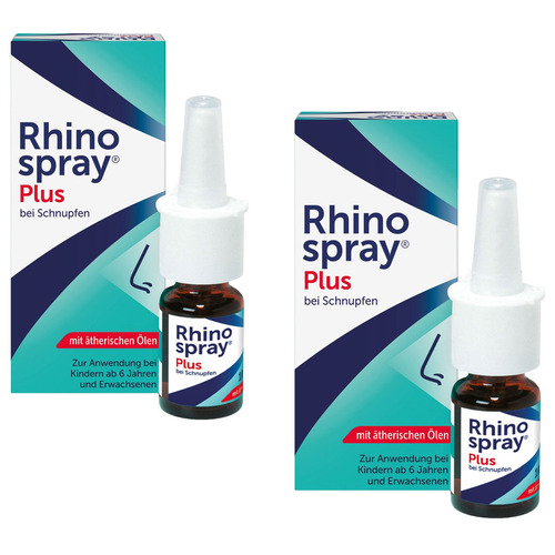 RHINOSPRAY plus b.Schnupfen m.Feindosierer Doppelpackung 
