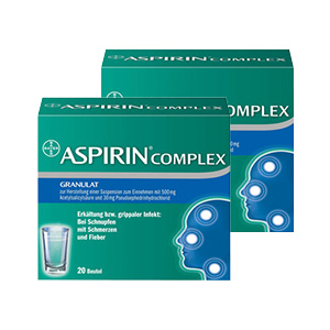 ASPIRIN® Complex Granulat Doppelpackung 