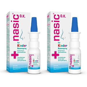 NASIC für Kinder o.K. Nasenspray Doppelpackung 