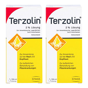 Terzolin® 2% Lösung gegen Schuppen und Juckreiz 