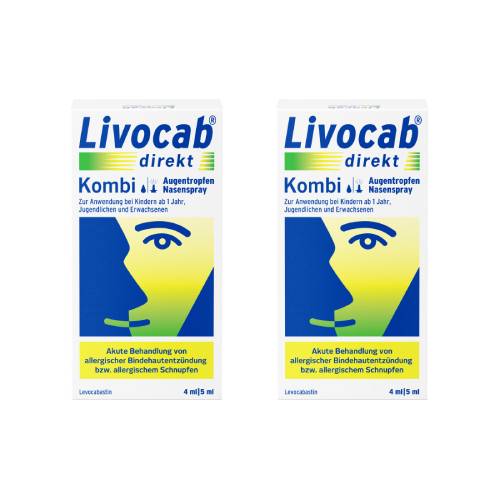 Livocab®direkt Nasenspray/Augentropfen Kombi Doppelpackung 