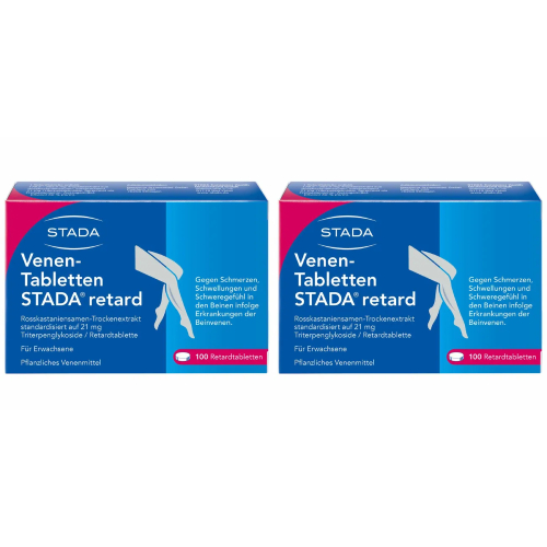 VENEN-TABLETTEN STADA retard Doppelpackung 