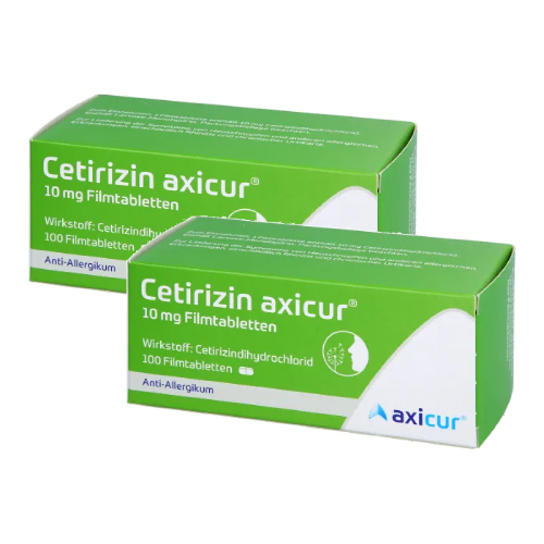 CETIRIZIN axicur 10 mg Filmtabletten 