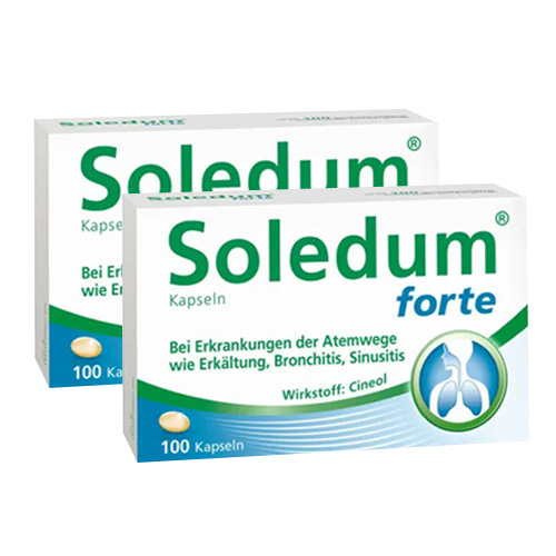 SOLEDUM Kapseln forte 200 mg Doppelpackung 