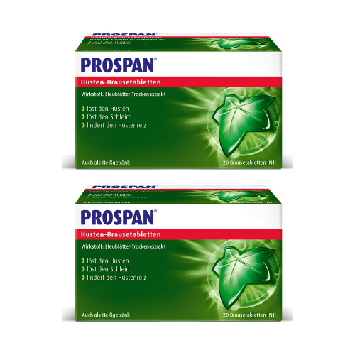 PROSPAN Husten Brausetabletten Doppelpackung 