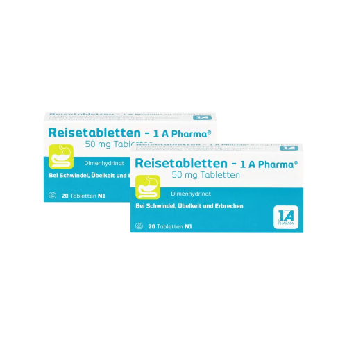 REISETABLETTEN-1A Pharma Doppelpackung 