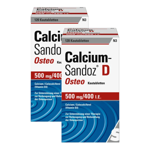 CALCIUM SANDOZ D Osteo 500 mg/400 I.E. Kautabl. Set 
