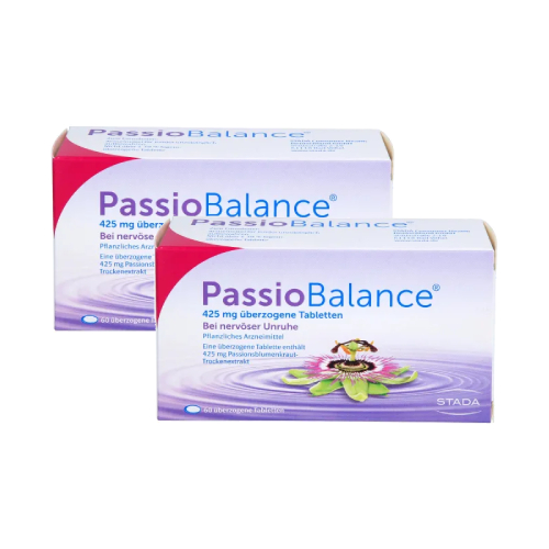 PASSIO Balance überzogene Tabletten Doppelpackung 