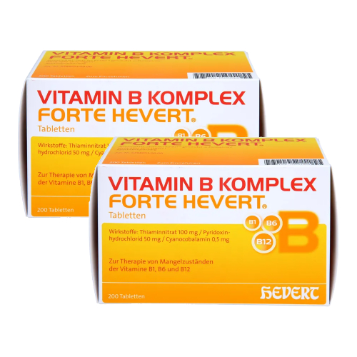 VITAMIN B KOMPLEX forte Hevert Tabletten Set 