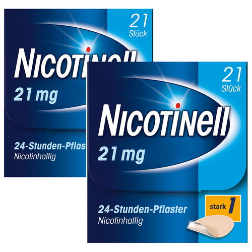 NICOTINELL 21 mg/24-Stunden-Pflaster 52,5mg Set
