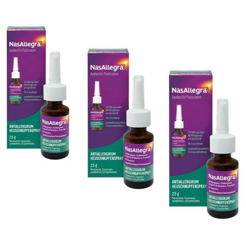 NASALLEGRA 137 μg/50 μg pro Sprühstoß Nasenspray
