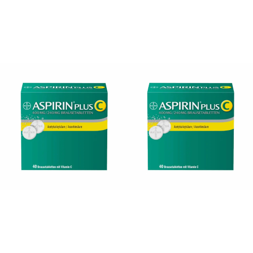 ASPIRIN plus C Brausetabletten Doppelpackung 