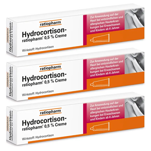 HYDROCORTISON-ratiopharm 0,5% Creme 