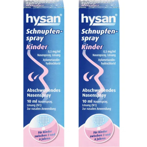 HYSAN Schnupfenspray Kinder Doppelpackung 