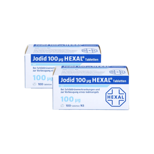 JODID 100 HEXAL Tabletten Doppelpackung 